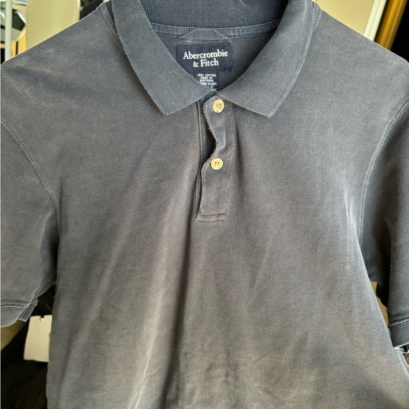 abercrombie and fitch men's button shirt medium Blue Collared NWOT Preppy - Picture 3 of 10